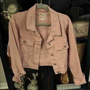Storia Light Pink Jean Jacket
